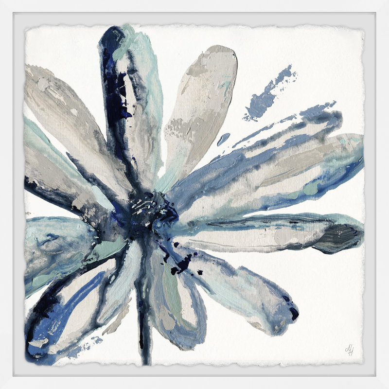 " Full Bloom V ", 12" H x 12" W x 1.5" D