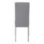 Ensemble de 2 chaises grises et blanches Parson