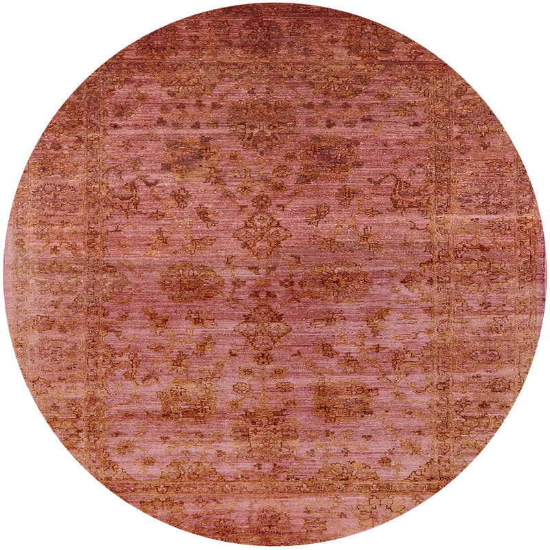 Oriental Indoor Rug, Round 8'