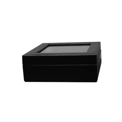 Leather Jewelry Case For Women | Jewelry Organizer - Black