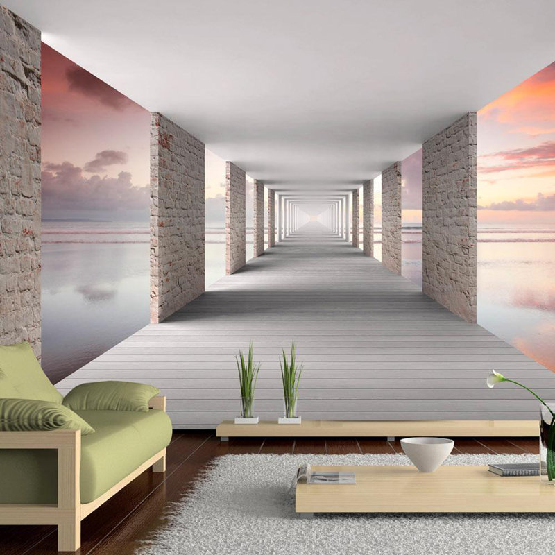 Murale Haixin Walk in the Sky, L 124 po x l 173 po