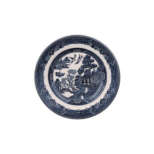 Heart Shaped Blue Willow Tray, 3.5