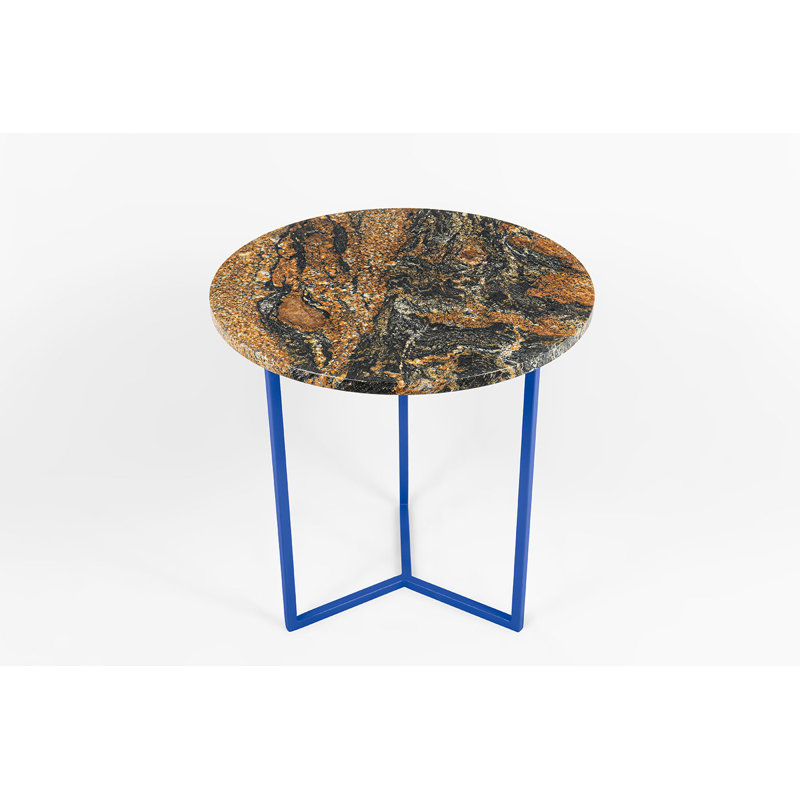 Frame End Table, Blue