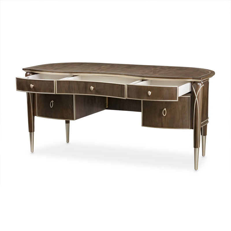 Villa Cherie Desk, Hazelnut