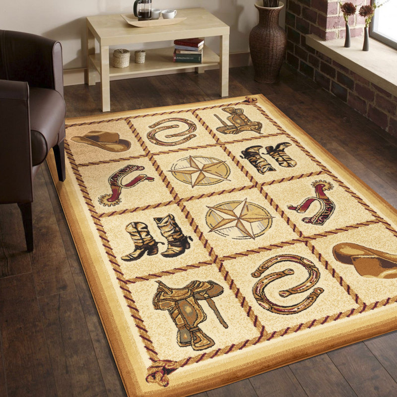 Kywuan Southwestern Indoor Rug, Rectangle 7'10" x 10'3"