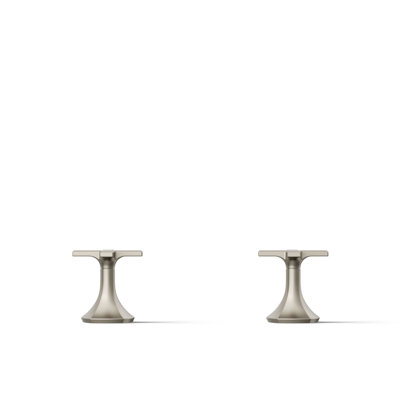 Occasion Cross Bathroom Sink Faucet Handles, 3.12" H x 3" W