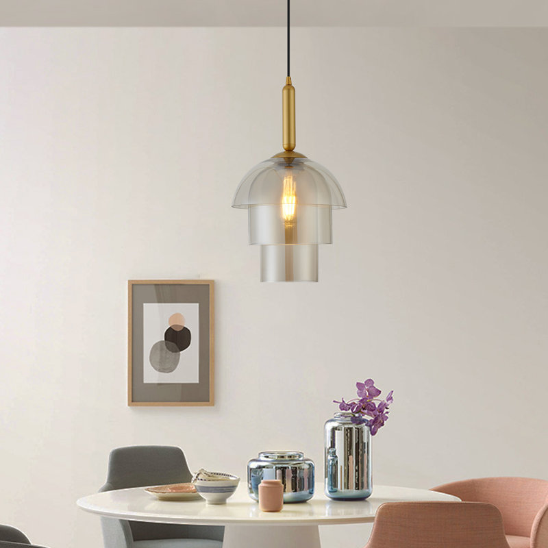 Luminaire suspendu moderne à 1 lumière Johnse