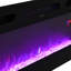 Borofsky Recessed Electric Fireplace TV Stand with Closed Storage-503041477