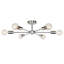 Plafonnier semi-encastré 6 lumières 23,62 po Annunzia-1780665940