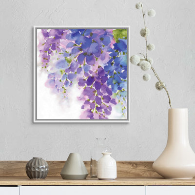 " Wisteria I " by Eva Watts Painting Print