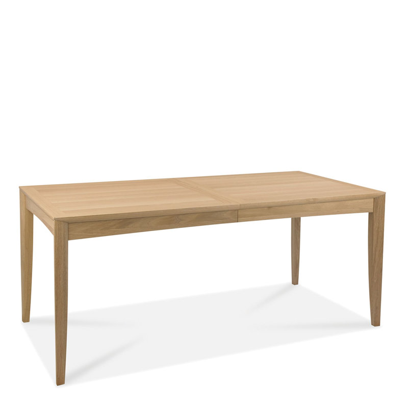 Izzie Rectangular Dining Table, Oak, Oak,  H77 x L130 x W86cm