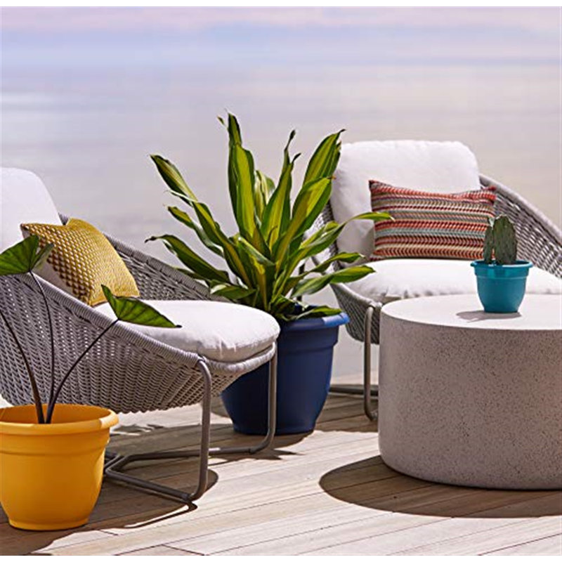 Ketzaly Pot Planter,  Terra Cotta, 10.25" H x 13" W x 13" D