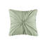 Ensemble de courtepointe 4 pièces Seersucker double / grand, imprimé botanique floral, courtepointe Vermicelli, literie avec coussin double / grand, chic, rembourré, lavable, inclus