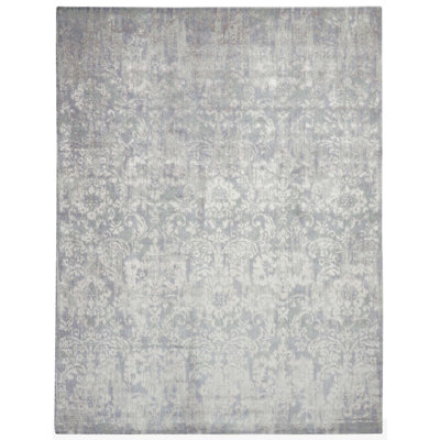 Tapis à motif abstrait ardoise Zephyr