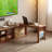 Solid Wood Expandable TV Stand Stylish Storage