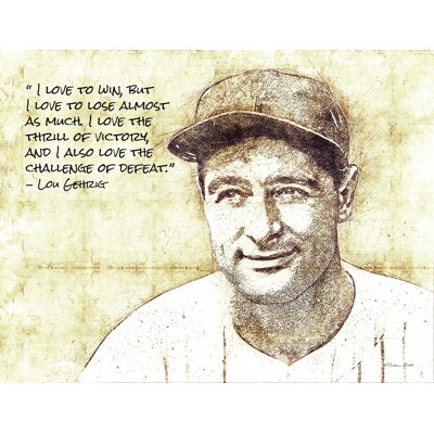 " Lou Gehrig Sketch "