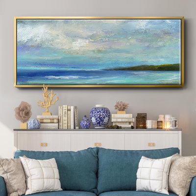 Island Inlet - toile encadrée