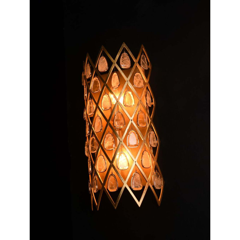 Steel Flush Mounted Sconce