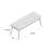 Union City Linen Upholstered Bench-964034006