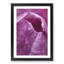 Petals of a Pink Tulip Painting 1 Piece Single Picture Frame Wall Art on MDF-56862775-56862776