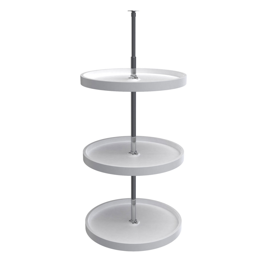 Rev-A-Shelf Lazy Susan Full Circle Polymer 3-Shelf Rev-A-Shelf