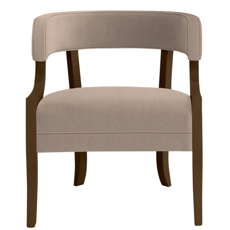 Thom Filicia Home 25"Otisco Chair, Havana, Navada Mushroom