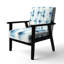 Chaise rembourrée Modern-1591076240