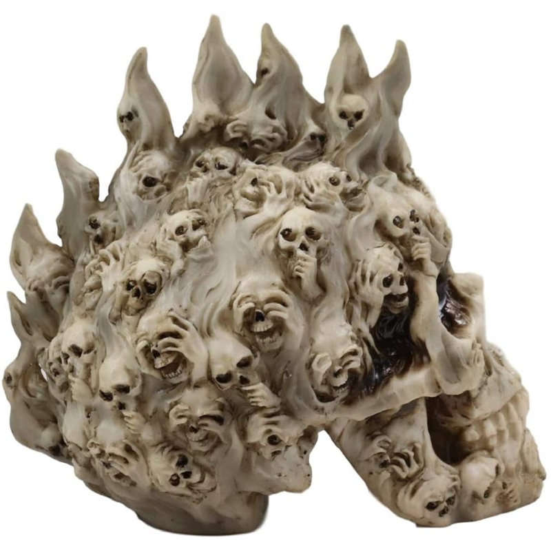 Figurine de crâne d'esprit