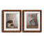 Ensemble de 2 cadres de peinture sur chat et printemps-1319151281-1319151280
