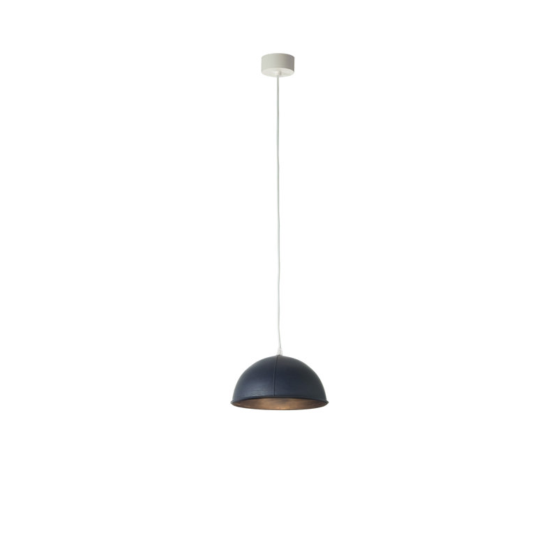 Be.pop 1 - Light Dome Pendant, White, Black