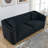 Modern Chesterfield Velvet Sofas, 77-inch 3-seater For Living Room, Bedroom, Office