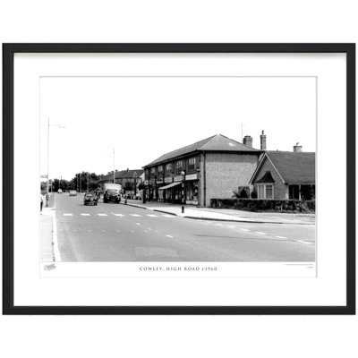 Cowley, High Road C1960 by Francis Frith - Single Picture Frame Print