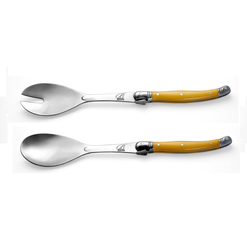 Ensemble de 2 assiettes à salade Laguiole, ABS