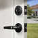 Complete Entry Lever Set with Single Cylinder Deadbolt