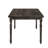Caryville Oak and Rubberwood Rectangular Solid Wood Top with Solid Wood Base Dining Table