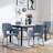 Modern Metal Frame Chenille Upholstered Armchair Accent chair-439882494