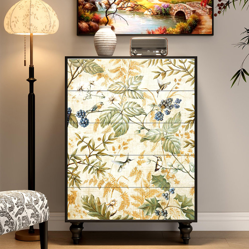 Nouveau buffet à cinq tiroirs de style chinois