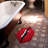  Lips Shaped Bathroom Rug, Cute Red Bath Mat Non Slip, Absorbent, Plush Shower Rugs For Bathtub-412060534