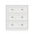 Yokota Wood 3 Drawer Dresser-2083840445