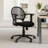 Lene Office Chair, Adjustable Arms And Seat, Breathable Black Mesh
