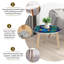 Ensemble de 2 tables gigognes Triangle