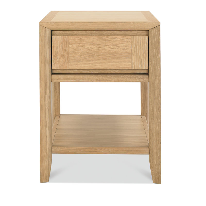 Southall Solid Wood End Table, Oak, Oak