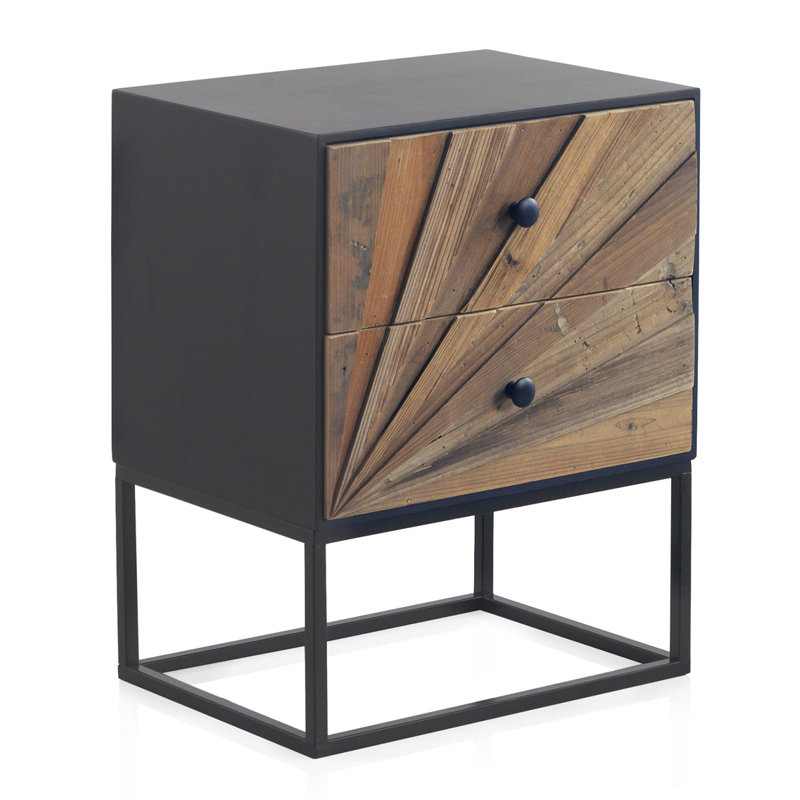Clara 48 cm W Bedside Table