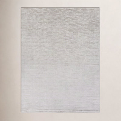 Elba Gray White Hand-Loomed Rug