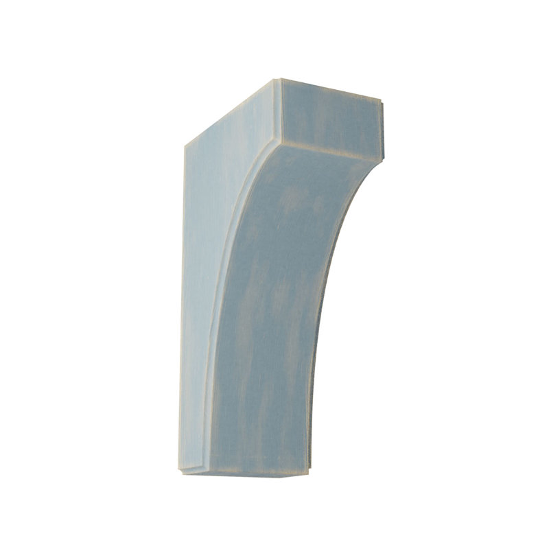 Support de décoration rétro en bois l 5 5 1/4 po x P 8 po x H 10 po Clarksville, H 12 po x l 1,75 po x P 8 po