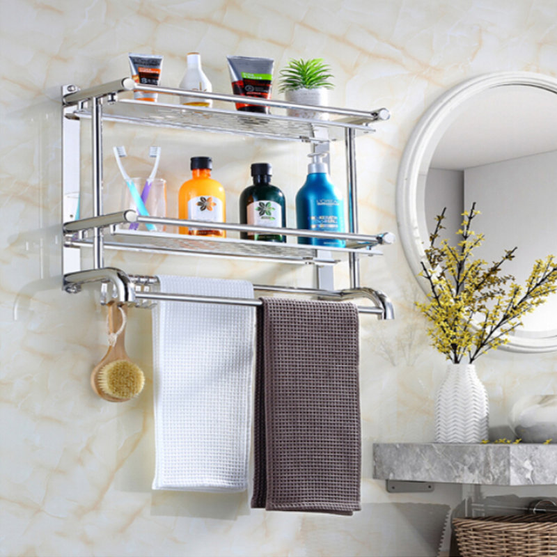 Harrel 3 Wall Towel Rack