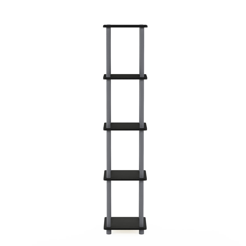 Juarez Bookcase, Black/Gray