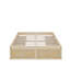 Lit plateforme double avec 6 tiroirs-267751240