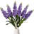 6 PCS Artificial Flowers Snapdragon, Antirrhinum Silk Flowers 31.50'' Long Stem Larkspur Fake Flowers Arrangement For Wedding Table Centerpieces Tall Vase Home Party Decor-1578003856