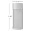 Applique murale d'extérieur en aluminium H 17,25 po x l 7,5 po Derek-1664821190-1664821192